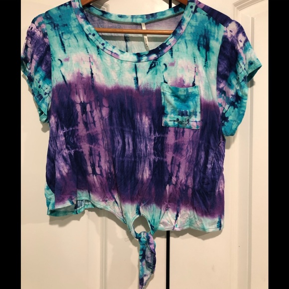 Ju-Ju-Be Tops - Tie Dye Crop Top